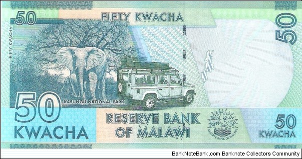 Banknote from Malawi year 2016