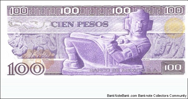 Banknote from Mexico year 1974