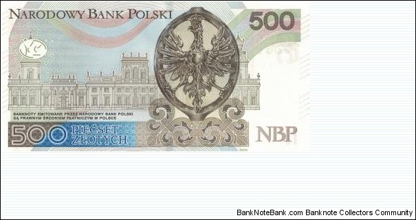 Banknote from Poland year 2017