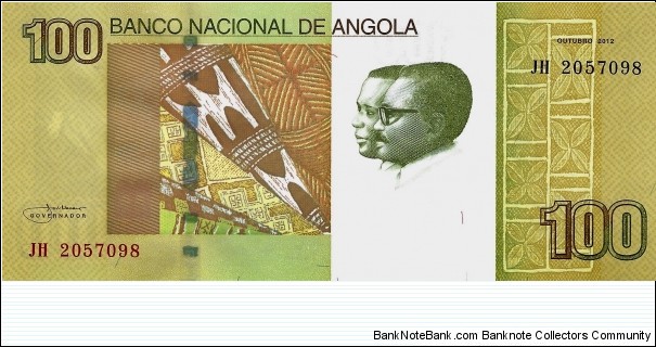 ANGOLA 100 Kwanzas 2012 Banknote