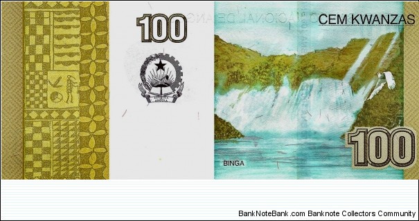 Banknote from Angola year 2012