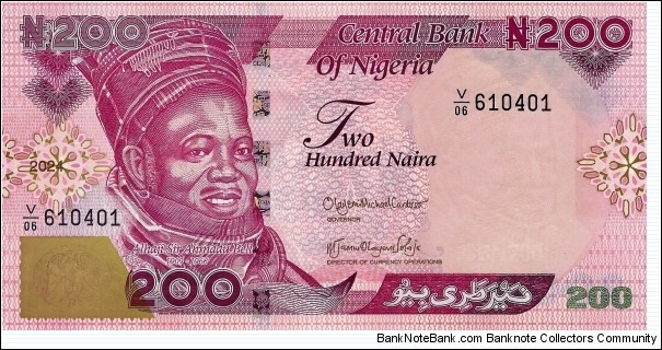 NIGERIA 200 Naira 2024 Banknote