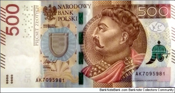 Poland 500 Złotych.
AK 7095981 Banknote