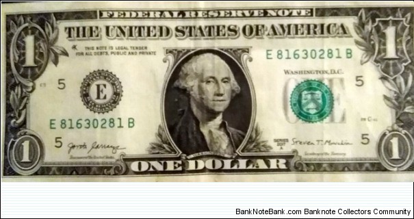 $1 Banknote