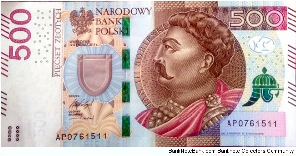 Poland 500 Złotych.
AP0761511 Banknote