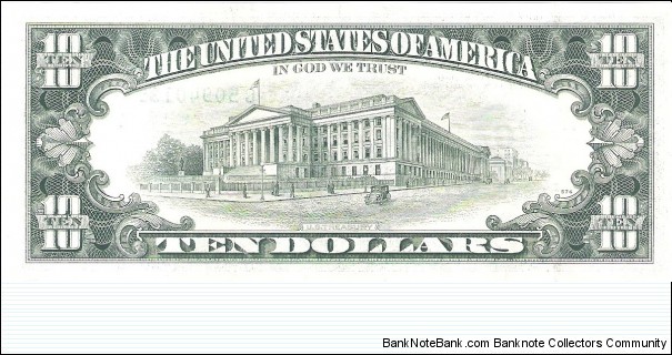 Banknote from USA year 1995