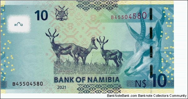 Banknote from Namibia year 2021