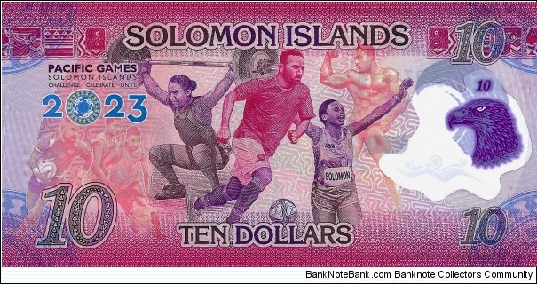 Banknote from Solomon Islands year 2023