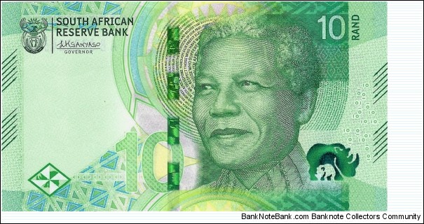 SOUTH AFRICA 10 Rand 2023 Banknote