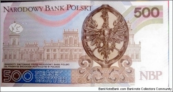 Banknote from Poland year 2017