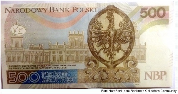 Banknote from Poland year 2017