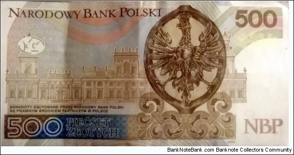 Banknote from Poland year 2017