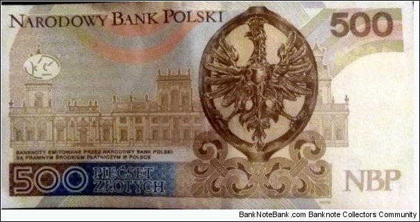 Banknote from Poland year 2017