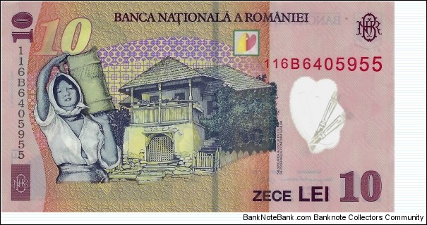 Banknote from Romania year 2011