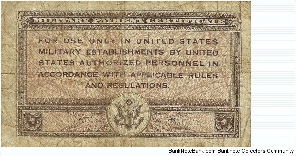 Banknote from USA year 1946