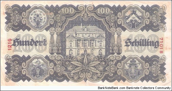 Banknote from Austria year 1945