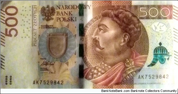 Poland 500 Złotych
AK7529842 Banknote