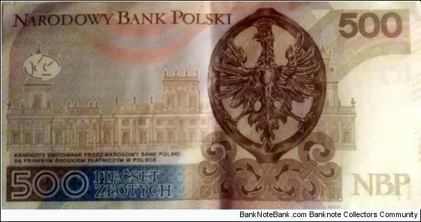 Banknote from Poland year 2017