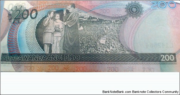 Banknote from Philippines year 2003