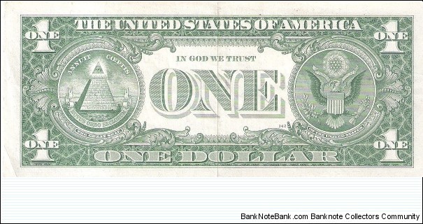 Banknote from USA year 1957