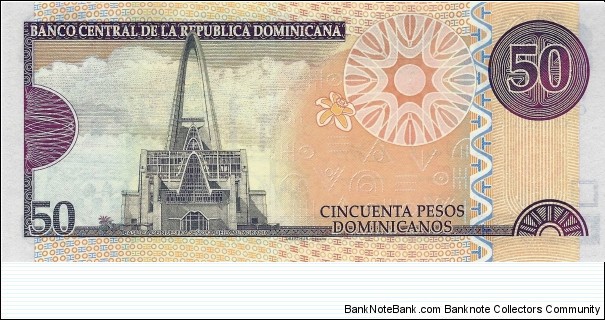 Banknote from Dominican Republic year 2012
