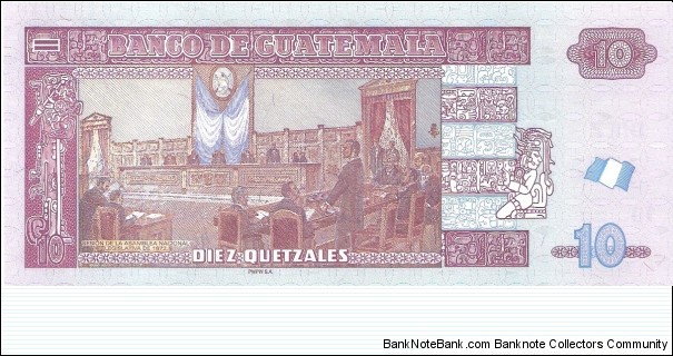 Banknote from Guatemala year 2019