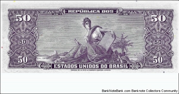 Banknote from Brazil year 1967