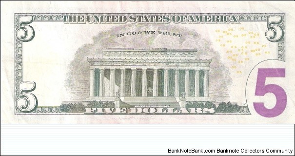 Banknote from USA year 2017
