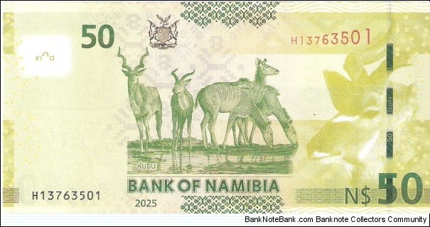 Banknote from Namibia year 2025