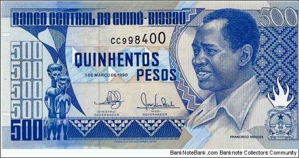 GUINEA-BISSAU 500 Pesos Banknote