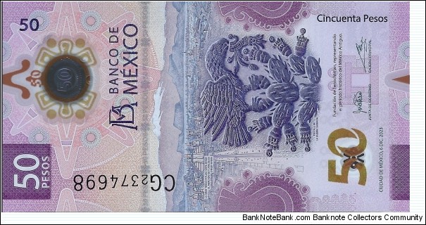 MEXICO 50 Pesos Banknote