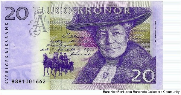 SWEDEN 20 Konor Banknote
